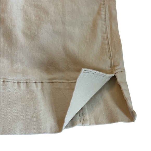 Democracy Ab Solution High Rise Wide Leg Ankle Cream Denim Womens Size 24W NWOT. - Picture 4 of 11